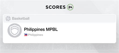 mpbl schedule today|MPBL Fixtures, Live Scores & Results » Table, Stats & News .